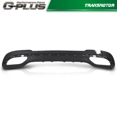 Cenefa inferior trasera apta para Mercedes Benz E350 2014 2015 2016 texturizada Foto 1 de 4