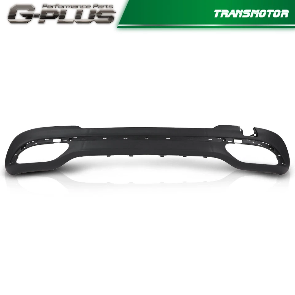 Cenefa inferior trasera apta para Mercedes Benz E350 2014 2015 2016 texturizada Foto 1 de 4