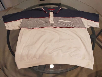 Пуританский американский цвет коротким рукавом с воротником футболка-поло размер XL - Изображение 1 из 4