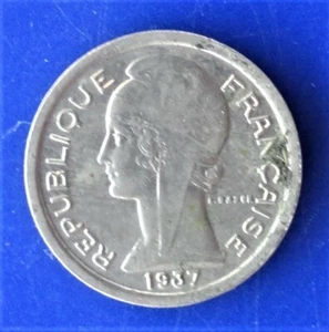 FRANKREICH Telefon-Token - Telefone Öffentlich P.T.T 1937 - Bild 1 von 4
