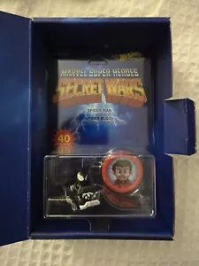 IN HAND 2024 SDCC exklusiv Mattel Hot Wheels RacerVerse Secret Wars Spider-Man - Bild 1 von 5