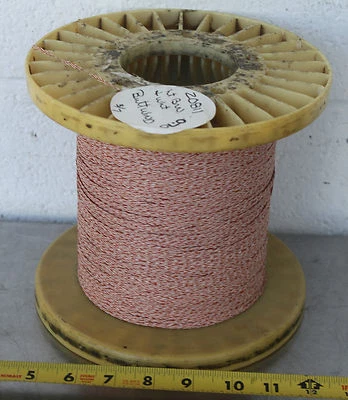 GUDEBROD BUTTWIND CAÑA DE PESCAR PERSONALIZADA BOBINADO ENVOLTURA LT CARRETE MARRÓN Y BLANCO #8 Foto 1 de 2