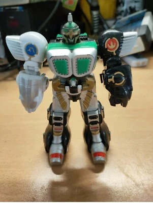  FIGURINE ROBOT POWER RANGERS WILD FORCE KONGAZORD (2001 BANDAI) incomplet  - Photo 1/2