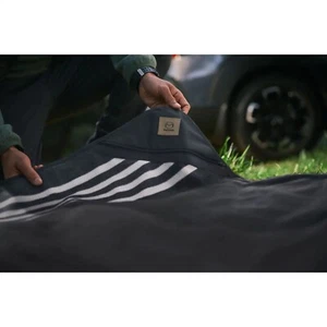 Mazda Slowtide Striped Polar Fleece Camp Blanket 153072900 - Picture 1 of 3