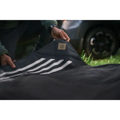 Mazda Slowtide Striped Polar Fleece Camp Blanket 153072900 - Image 1 of 3