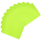 12Pcs Iron on Patches for Clothing Repair 4.9" x 3.7" Fabric Patch Neon Green