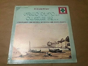 Tchaikowsky Lp"CAPRICCIO ITALIANO OP.45-OUVERTURE 1812 OP.49"Dir.Hans Hagen - Picture 1 of 1