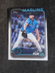 2024 Topps Update #US330 AJ Puk Miami Marlins Baseballkarte - Bild 1 von 2