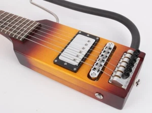 Ultra Short Scale electric guitar travel headless portable built in Headphone - Picture 1 of 10