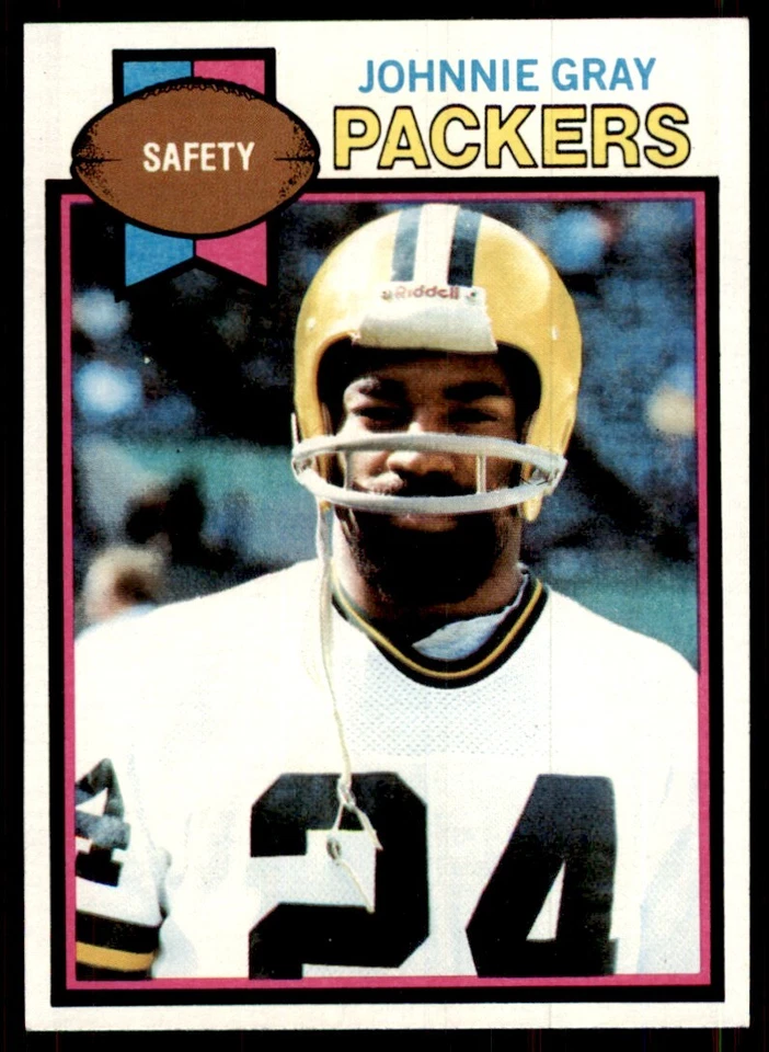 1979 Topps Johnnie Gray Vintage Green Bay Packers #47 - Image 1 of 2