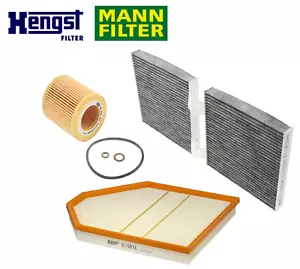 OEM Air Filter Oil Filter AC Cabin Filter Carbon for BMW X3 X4 xDrive28i 11-18 - Picture 1 of 1