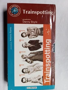 TRAINSPOTTING DANNY BOYLE MCGREGOR CARLYLE VHS CAJA CARTON CASTELLANO PAL - Bild 1 von 4