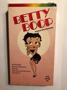 BETTY BOOP MUSICAL MOUNTAINEERS 5 EPISODES VHS 1988 - Picture 1 of 2