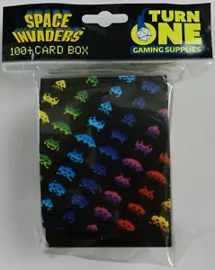 Space Invaders 100+ Kartenbox Hülle Deck Aufbewahrung für Pokemon, MTG, TCG, NEU - Bild 1 von 3