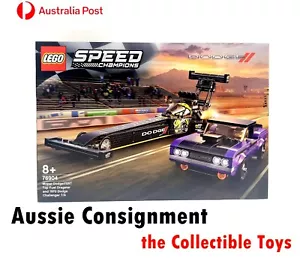 Lego Speed Champions 76904 Mopar Dodge SRT Top Fuel Dragster and 1970 Dodge - Foto 1 di 4