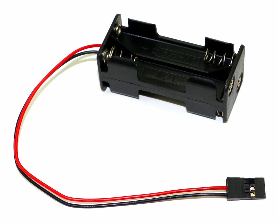 HRC Racing Batteriehalterung AAA 4 Zellen Square mit JR Stecker HRC9274A  - Bild 1 von 1