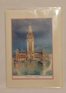 NEW Traveling Picture Show VTG Ephemera Reproduction Stationery Card Buffalo NY - Picture 1 of 10