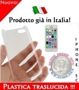 Case iPhone 5C Apple trasparente back cover sottile e resistente Custodia iPhone - Foto 1 di 2