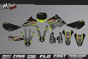Graphics Kit for Suzuki RM 85 2001 - 2015 2016 2017 2018 2019 2020 FLUO Decals - Picture 1 of 3