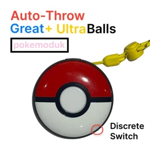 MAIL-IN Mod Service for Modded Pokémon GO Plus+ ,Great/Ultra Ball Auto-Catcher - Picture 1 of 3