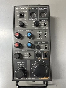 SONY HDCR-50 HD HDVS CAMERA REMOTE CONTROL PANEL Fernbedienung CCU - Picture 1 of 4