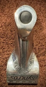 Handlebar Stem Syncros Hinge 1”quill Light Vintage 75mm Gleaming Polished - Picture 1 of 5