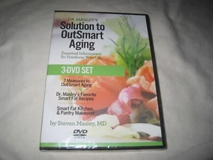 Dr. Masley's Solution To OutSmart Aging DVD's NEW 3-Disc Health Self-Help Sealed - Picture 1 of 2