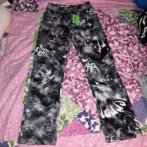 Jaded London Gothic Print Emo Jeans NEW - Picture 1 of 8