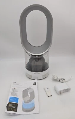 FOR PARTS Dyson AM10 White Silver Air Humidifier  w/ Power Supply Remote Manual  - Image 1 of 4
