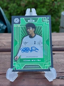 Topps Deco 2022/23 - Heung Min Son - Tottenham Auto 34/99 Uefa Champions League  - Bild 1 von 10