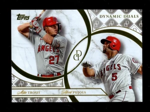 Mike Trout Albert Pujols Angels 2024 Topps Dynamic Duals #5 - Imagen 1 de 1