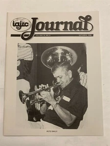 Excellent IAJRC Journal Jazz Record Collectors October 1986 Pete Daily 9A4 - Bild 1 von 2