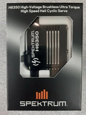 Spektrum RC H6350 Ultra Torque High Speed Heli Cyclic HV Servo Brand New!! - Image 1 of 3