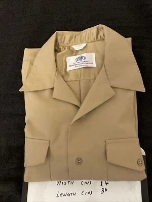 Camisa de servicio DSCP para hombre colección Quarterdeck abotonada caqui L Foto 1 de 4