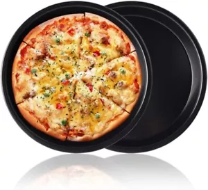 7 Zoll Antihaft Pizzablech Pizza Backblech Runde Pie Pan Ofen Pizza Tablett - Bild 1 von 6