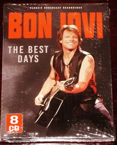 Bon Jovi: The Best Days - Classic Broadcast Recordings 8 CD Box Set Laser UK NEW - Picture 1 of 2