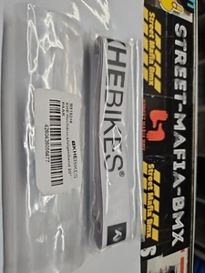 "PAR DE TIRAS DE LLANTA KHE BMX BLANCAS LOGOTIPO KHE Ajuste 20"" Forros de llantas BMX SE GT DK CULT NUEVO - Imagen 1 de 3