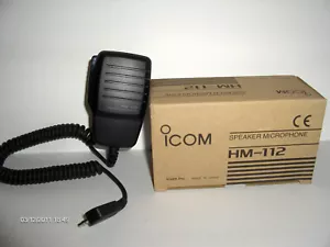 HM-112 Microaltavoz Von Hand Icom Original Neu IC-A22E IC-A3 IC-A3E HM-173 - Bild 1 von 1
