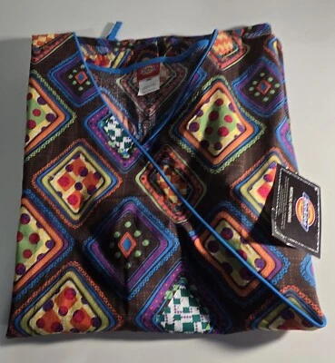 Dickies Medical Uniforms Women's Scrubs Top Size 2XL NWT  - Image 1 of 4