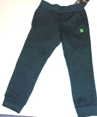 Nuevo Pantalones de chándal Hurley talla 2T para correr azul verde azulado con ajuste térmico Nike Foto 1 de 2