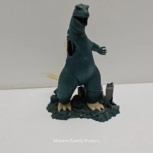 Aurora Godzilla 1964 Model Kit Diorama Base Glow In The Dark Assembled Vintage - Picture 1 of 8