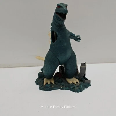 Aurora Godzilla 1964 Model Kit Diorama Base Glow In The Dark Assembled Vintage - Image 1 of 4