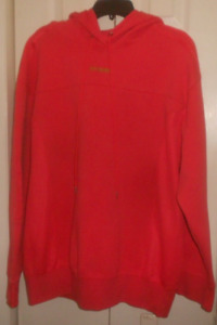 Adidas Ivy Park Red Pullover Hoodie Sweatshirt Size L Unisex