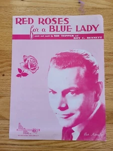 1948 Vintage Noten - Rote Rosen für eine blaue Dame Bert Kaempfert Foto Cover - Bild 1 von 3