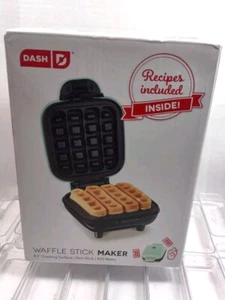 Dash Waffle Stick Maker Fast Portable Breakfast Maker 4.5" New Open Box - Picture 1 of 5