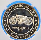 1997 Harley-Davidson STURGIS Black Hills Motor Classic .999 Fine Silver