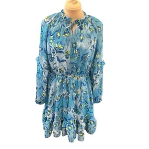 Prabal Gurung for JC Penny SZ S Floral Babydoll Ruffle Dress Boho Cottagecore - Picture 1 of 10
