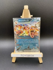 Carte Pokémon Dracaufeu EX 054/091 / Destinées De Paldea EV4.5 / NEUF FR - Foto 1 di 3