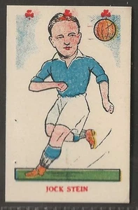 KIDDYS FAVOURITES-POPULAR PLAYERS FOOTBALL 1950 (SHAMROCKS)-#11- JOCK STEIN - Picture 1 of 2