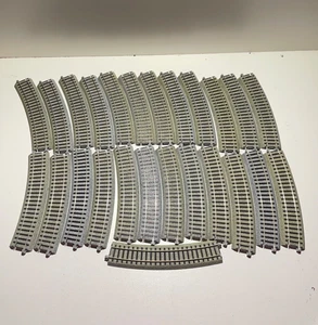 Kato Lot of 25 #2-270 HO Scale Unitrack R490-22.5" Radius Curves No Boxes - Picture 1 of 10